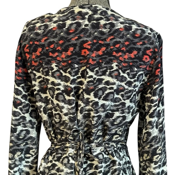 ALL SAINTS ALIA JUBA SILK RELAXED MINI DRESS SIZE SMALL - Picture 7 of 16